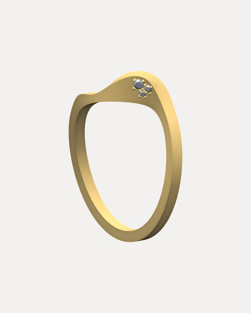 glow_wave point ring gold